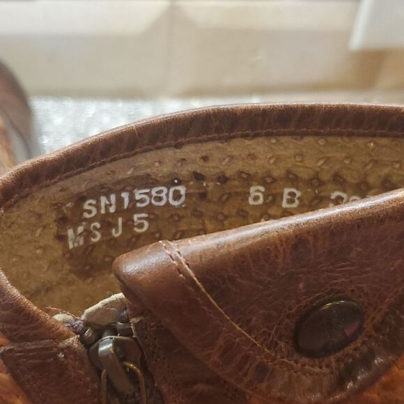 SONORA "Isabella" Genuine Leather Ankle Boots‎ - Picture 9 of 10